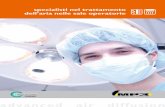 specialisti nel trattamento dell’aria nelle sale operatorie REFERENZE SANITA.pdf · 2011-11-14 · gassosi prodotti all’interno della sala operatoria e per poter mantenere la