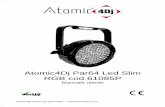 Atomic4Dj Par64 Led Slim RGB cod.61085Pshop.suonostore.com/wp-content/uploads/2015/09/MANUALE-DUSO-ATOMIC... · Per le impostazioni manuali del faro potete consultare lo schema seguente.