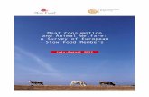Meat Consumption and Animal Welfare: A Survey of European ... · Meat Consumption and Animal Welfare: A Survey of European Slow Food Members July-August 2013. Written by ... Daniela