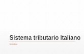 Sistema tributario Italiano - conticiani.it · • tributarie: comprendono i tributi che analizzeremo nelle slide successive; ... È una percentuale che, applicata alla base imponibile,
