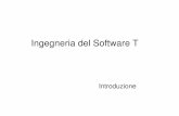 Ingegneria del Software T - lia.deis.unibo.itlia.deis.unibo.it/Courses/IngSwT1314/Slide_1Gray.pdf · Integrazione e collaudo del sistema Si integrano i singoli moduli e/o programmi