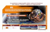 Marco CAPUTO REvalue&METAKOM - Unioncamere del Veneto · Pratiche di RSI e relazioni di fornitura ... • Convenzioni ILO 98 (diritto alla contrattazione collettiva) • Convenzioni