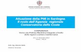 Attuazione della PMI in Sardegna Il ruolo dell’Agenzia regionale ... · Titolo della presentazione CAMP Sardegna | Gli assi strategici A. Tutela dell’ambiente marino-costiero