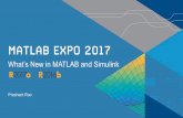 What’s New in MATLAB and Simulink - matlabexpo.com · 6 App Designer Full set of standard user interface components, as well as gauges, knobs, switches, and lamps Rich design environment