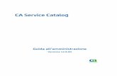 CA Service Catalog - CA Support Online Service Catalog 12 8-ITA...  Verifica di CA Service Catalog