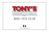 WOOD-FIRED ITALIAN - spaghettigrill.co.za · ANTIPASTI/INSALATA FOCACCIA Fresh oven baked pizza breads CESTINO DEL PANE..... 35 Italian bread basket, with olive oil and balsamico