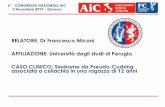 RELATORE: Dr Francesco Miconi AFFILIAZIONE: Università ...convegnoscientificoaic.celiachia.it/media/archivio/2017/slide/... · Inizio di dieta senza glutine e progressiva remissione