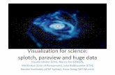 Visualization for science: splotch, paraviewand huge data · Visualization for science: splotch, paraviewand huge data Claudio Gheller (ETH), MarziaRiviCINECA), Mel Krokos(Univ. of