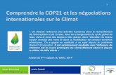 Comprendre la COP21 et les négociations internationales ...atee.fr/sites/default/files/ATEE/Fichiers/comite21-comprendre-la... · de l'essentiel du stock de gaz à effet de serre.