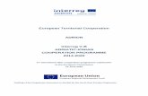 European Territorial Cooperation ADRION Interreg V-B ... · European Territorial Cooperation ADRION Interreg V-B ADRIATIC-IONIAN COOPERATION PROGRAMME 2014-2020 2nd amendment after