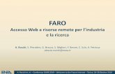 FARO - garr.it · Poster F. Beone “I Laoratori Virtuali di ENEA ... CRESCO HPC system, located in Portici (NA) ~ 17.1 Tflops, ... (Fluent, Ansys, Abaqus, ...