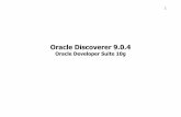 Oracle Discoverer 9.0 - cs.put. Oracle Discoverer â€¢ Oracle Discoverer jest aplikacj… wspomagaj…c…