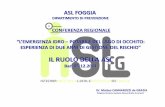 IL RUOLO DELLA ASL - old.iss.itold.iss.it/binary/aqua/cont/Cannarozzi_de_Grazia_formazione_Bari_5... · ASL FOGGIA DIPARTIMENTO DI PREVENZIONE CONFERENZA REGIONALE ... cautelativi
