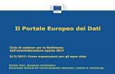 Il Portale Europeo dei Dati - Il sistema di partecipazione alle ...eventipa.formez.it/sites/default/files/allegati_eventi/rizzi_2017... · Il Portale Europeo dei Dati Daniele Rizzi,