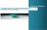 Programma Triennale della Trasparenza e dell’Integrità ... della Performance 2014-2016... · Il riferimento procedurale e contenutistico per la redazione del presente Piano è