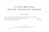 Il CLIMA del Friuli-Venezia Giulia - ARPA FVGdati.arpa.fvg.it/fileadmin/Temi/Meteo_Clima/LEZIONE_DI_CLIMA... · estati miti, mai eccessivamente calde, ... mentre i giorni con neve