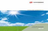 SOLAR ENERGY - recis.it Santerno/CATALOGO BT 2010.pdf · Elettronica Santerno progetta e realizza prodotti nei settori della elettronica di potenza, della conversione statica delle