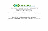 PIANO D'AMBITO PER LA GESTIONE DEI RIFIUTI URBANI … · piano d'ambito per la gestione dei rifiuti urbani (art. 14 l.r. 11/2013) valutazione ambientale strategica (vas) documento