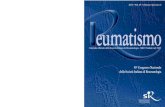 REUMATISMO eumatismo - Società Italiana di Reumatologia · Fabrizio Cantini • Fabrizio Conti ... Terapie con cellule staminali in Reumatologia ... M. Latorre, V. Seccia, N. Luciano,