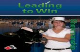 Showmanship - Holstein Canada · Showmanship … Leading to Win L ike most competitors, you’d like to win in the show ring. Key in showmanship is showing your animal to its best