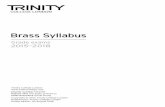 Brass Syllabus - Trinity College London (Australia) · Brass Syllabus 2015–2018 Grade exams. Important information ... There are changes to the keys for French horn and trumpet