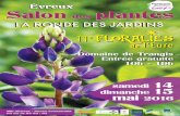 LA RONDE DES JARDINSLA RONDE DES JARDINS - Evreux · 2 La Ronde des Jardins accueille les Floralies départementales de l’Eure En 2006, sur l’initiative de Jean-Jacques Hubert,
