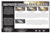 CAPONI GLUTEN FREE PASTA - euclidfish.com Italian Pasta... · processed by the Rondolino family on the olombara farm in the heart of Piedmont’s Vercelli Province. Acquerello’s