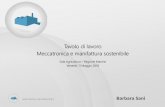 Tavolo di lavoro Meccatronica e manifattura sostenibile · Meccatronica e manifattura sostenibile ... e da Eurostat nel Manuale di ... lo sviluppo completo delle potenzialità dell'economia