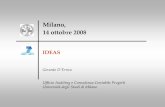 Milano, 14 ottobre 2008 - unimi.it · Cococo / art 19 CCNL 10.000 10.000 Equipment Apparecchiature scientifiche (quota amm.to 60 mesi) 10.000 10.000 20.000 Pc, stampanti (quota amm.to