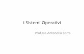 I Sistemi Operativi - europa.uniroma3.iteuropa.uniroma3.it/dsf_new/files/SistemiOperativi.pdf · Sistemi Operativi Multitasking • I Sistemi Operativi Multitasking consentono di