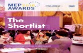 Thanks to our MEP award sponsors The Shortlist 2016_Brochure low... · Thanks to our MEP award sponsors The EuropeanPlastic Pipes and Fittings Association llre ... S&D, Italy Ulrike