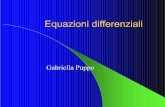 Equazioni differenziali -  · PDF fileEquazioni differenziali zMetodi Runge-Kutta zSistemi di equazioni differenziali zEquazioni differenziali in Matlab