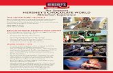 The Sweetest HERSHEY’S CHOCOLATE WORLD Attraction … · The Sweetest HERSHEY’S CHOCOLATE WORLD Attraction Experience THE ADVENTURE 1 BUNDLE Not sure where to start or what to