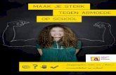 MAAK JE STERK TEGEN ARMOEDE OP SCHOOLnetwerktegenarmoede.be/documents/Vlaams-Netwerk-armoede-scholen... · 4 5 van het Netwerk tegen Armoede bundelen de verenigingen waar armen het
