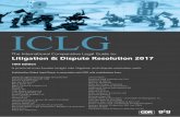 Litigation & Dispute Resolution 2017 - Cliffe Dekker Hofmeyr · Litigation & Dispute Resolution 2017 ICLG CDR Commercial Dispute Resolution ... 19 Korea Bae, Kim & Lee LLC: Kap-You