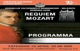 KONINKLIJK ZALTBOMMELS MANNENKOOR - kzm- · PDF fileZijn vrouw Amalia van Straten-Kahn was maatschappelijk actief. ... van Michael Haydn diende als voorbeeld. ... het Requiem van Faure,