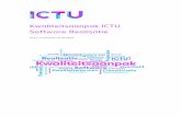 Software Realisatie Kwaliteitsaanpak ICTU · Kwaliteitsplan ... functionele eisen is gebaseerd op het ICTU NFE-template. De beschrijving bevat in ieder geval eisen aan toegangsbeveiliging,
