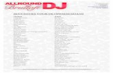 Suggesties voor de openingsdans - AllroundBruiloftDJ.nl · Allround Bruiloft DJ - Allround Bruiloft DJ is een onderdeel van Entertainment Engineers: - Stationsweg 3 4191KK Geldermalsen