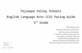 pvs.k12.nm.us  · Web view2015-12-14 · 2015-2016. Pojoaque Valley ... select the picture or word card that best describes the author’s main point.Ex. ... using precise word choice