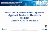 National Information System Against Natural Hazards (ISOK) · Administracja i Zarządzanie infrastrukturą Usługi. ISOK: Krajowy Portal ISOK, Krajowy Portal ISOK wewnętrzny. GUGiK.