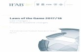 Laws of the Game 2017/18 - kxcdn.comstatic-3eb8.kxcdn.com/documents/273/073034_180517_Website_LoG_2017... · The International Football Association Board 1 Laws of the Game 2017/18