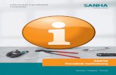 Informacja o produkcie i montażu - sanha.com · 10226 i PN-ISO 7/1 (połączenie uszczelniające typu metal na metal) R / Rp. Gdzie R oznacza stożkowy gwint zewnętrzny, a Rp –