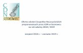 proponowanych przez CDN w Sosnowcu na rok szkolny 2018 / 2019cdnsosnowiec.edu.pl/files/files/Oferta CDN 2018 2019/Oferta... · S1 Procedura, standardy i kryteria oceny pracy nauczyciela