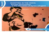 Research INVESTING IN THE CRISIS: Private participation in ...download.ei-ie.org/Docs/WebDepot/EI_Research_Syria_final.pdf · 2 Research INVESTING IN THE CRISIS: Private participation