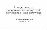 Przegrzewacze, podgrzewacze i urzàdzenia pomocnicze kot∏a …zsptwardogora.pl/witamy/images/stories/maszyny_kl2/21... · 2012-02-08 · Budowa przegrzewacza Przegrzewacz zbudowany