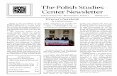 The Polish Studies Center Newsletterpolishst/about/newsletters/Spring2012.pdf · The Polish Studies Center Newsletter Indiana University • Bloomington, Indiana Spring 2012 Director’s