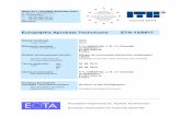 Europejska Aprobata Techniczna ETA-13/0817…c na uwadze spełnienie Wymagań Podstawowych nr 1 (nośność i stateczność) i nr 4 (bezpieczeństwo użytkowania): – nośności charakterystyczne,
