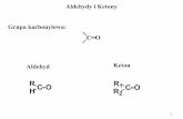 Aldehydy i Ketony Grupa karbonylowawanda_kosinska.users.sggw.pl/wnoz/Wyklad_10.pdf · 2,4-heksanodion ; heksano-2,4-dion. 7 2. fenony – ketony, których podstawnikiem jest grupa