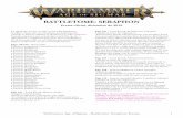 Errata oficial, diciembre de 2018 - warhammer-community.com · Warhammer Age of Sigmar – Battletome: Seraphon, Erratas 1 La siguiente errata corrige errores del Battletome: Seraphon.