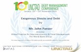 Mr. John Panzer - unctad.org · Geneva, 23th th– 25 November 2015 Exogenous Shocks and Debt by Mr. John Panzer Director Global Practice for Macroeconomics & Fiscal Management